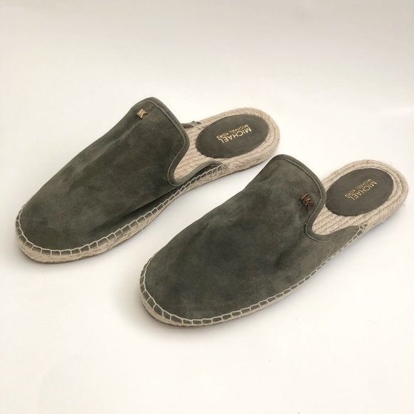 michael kors hastings suede espadrille slide